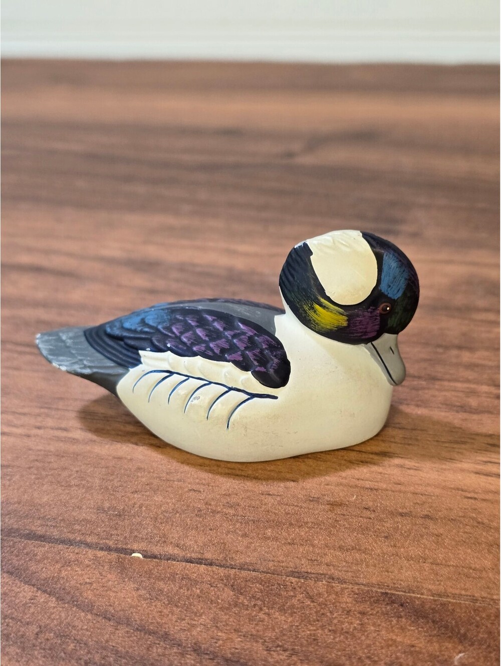 Vintage 1984 Avon Bufflehead Duck Figurine Collector Series Bird